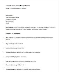 Follow these steps to write a product manager resume that hiring managers will love—and scroll all the way to the end to find a great example resume. 9 Product Manager Resume Templates Pdf Doc Free Premium Templates