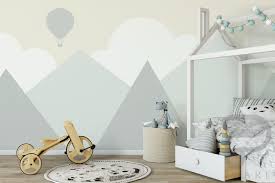 Easily Transform Your Walls With Premium Quality Wall Murals And Decals Including This Mountain Mountain Wall Decal Nursery Mountain Wall Decal Baby Room Wall