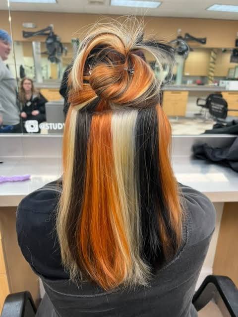 Calico Hair Color Trend - International Institute of Cosmetology