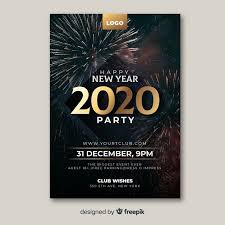 Download New Year Party Poster Template With Photo For Free Poster Template Poster Template Free Party Poster