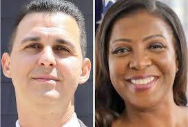 James, Henry face off in New York attorney general's race