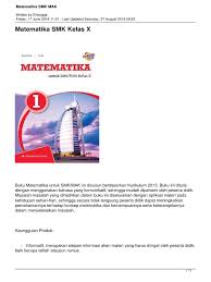 Buku matematika kelas 10 kasmina toali pdf. Matematika Smk Mak Pdf Ridha Amaliyah