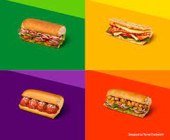 Subway Visual Identity Sub Sandwiches Food Food Design Subway