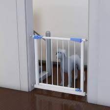 Lpo Expandable Baby Safety Stair Gate Door Pressure Fit Pet Safety Gate Dog Gate 76cm Tall Unique 90 Two Way Open St Pet Safety Gate Dog Gate Baby Safety