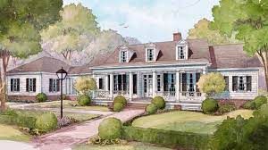 Ramble around our ranch house plans designed for comfortable living on one level. The Magnolia Cottage Is The Perfect One Story House Plan Southern House Plans One Level House Plans Southern Living House Plans