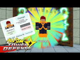 Codes come out pretty randomly, but you can head to the all star tower defense discord to look for some. Showcase Endeavor Lvl 80 No All Star Tower Defense Fireman Youtube