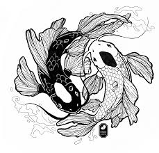 Ying Yang Fish Tui And La In 2020 Japanese Tattoo Art Ying Yang Tattoo Avatar Tattoo