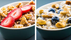 Make the basic overnight oatmeal recipe and try any or all of these healthy overnight oatmeal recipes. 3 Healthy Oatmeal Recipes For Weight Loss Youtube