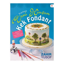 Di tengah taman menjadi hiasan. Variasi Seni Hiasan Kek Fondant Books Stationery Books On Carousell