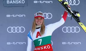 ˈlaːra ˈɡuːt, (born 27 april 1991) is a swiss world cup alpine ski racer who competes in all disciplines and specializes in the speed events of downhill. Lara Gut Behrami Ce Podium A Pris Du Temps Skiactu Ch