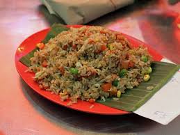 American fried rice is a thai chinese fried rice dish with american side ingredients like fried chicken, ham, hot dogs, raisins, ketchup. Photos Of Street Food In Singapore
