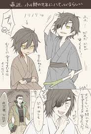 touken ranbu x sengoku basara cross over 戦国 漫画 戦国 バサラ かわいいチビ