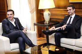 Σαν κοράκια σε στημένο αγώνα. Allagh Klimatos O Tsipras Sthn Kalyterh Stigmh Toy O Mhtsotakhs Sthn Xeiroterh Anoixto Para8yro