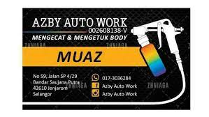 Bengkel cat kereta sarip spray, shah alam, malaysia. Bengkel Cat Kereta Azby Auto Work Home Facebook