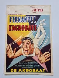 See tweets about #fernandel on twitter. L Acrobate 1941 Fernandel Poster Original Belgian Catawiki