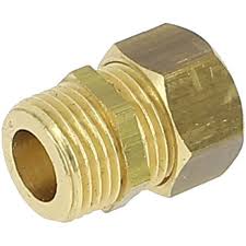 Raccord Laiton Bicone O14 Male 1 2 B701 D35 D351214 D