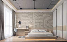 Relaxing Color Schemes In 3 Efficient Single Bedroom Apartments With Floor Plans Bedroom Interior Minimalist Bedroom Apartment Design