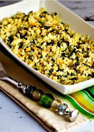 The microwavable meals contain chicken, riced cauliflower, cheddar. Cauliflower Rice With Basil Parmesan And Pine Nuts Kalyn S Kitchen
