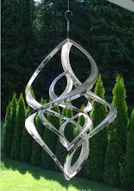 Windspiel Double Spinner 38cm Wind Spinners Windspiele Garten Windrader