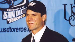 Jim Harbaugh's head coaching debut was 20 years ago at USD