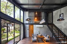 A Steel House For A Big Family Living Asean In 2020 Steel Building Homes Steel Frame House Steel House