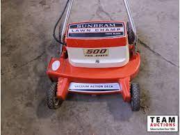 • powerful sunbeam motor exceeds the. Sunbeam Electric Lawn Mower 21aa Team Auctions