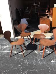 Set Of 4 Plycraft Norman Cherner Chairs Mid Century Modern Vintage Rare Original Mid Century Modern Chair Norman Cherner Chair Modern Chairs