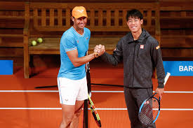 He's thought of as the very best baseball player and also the main reason why isn't far fetched. Rafael Nadal And Kei Nishikori 2019 Barcelona Open 2 Rafael Nadal Fans