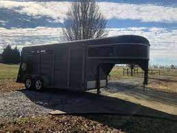 Calico stock & horse trailers. 3 Horse Slant Load Gooseneck Trailer 2007 With Title 3 Horse Vans Suvs And Trucks Cars