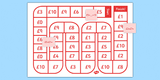 Get children exploring and understanding the value of money with our money games and investigations for ks1 and ks2. Self Checking Money Calculations Board Game