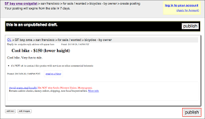 How to post a small business ad on craigslist. Https Www Craigslist Org About Help How To Post