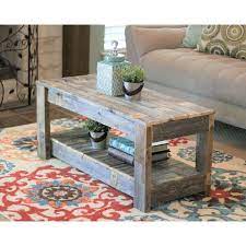 This coffee table did not disappoint. White Distressed Coffee Table Wayfair