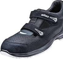 ESD sandal RUNNER 145, S1P, W10, black/white, size 39