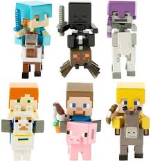 Best Buy Minecraft Deluxe Mini Figure Rider Multicolor Fvh08 Minecraft Toys Minecraft Mini Figures Minecraft