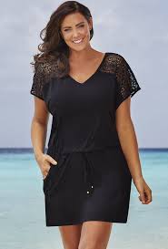 Emmie Dress Swimsuits For All Beachwear Fashion Plus Size Black Dresses Plus Size Swimwear