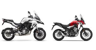 Motorrad Vergleich Benelli Trk 502 2019 Vs Honda Cb500x 2020