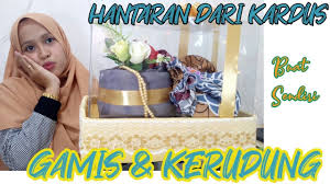 Cara membuat hantaran pernikahan dari handuk bentuk boneka diy : Tutorial Hantaran Gamis Dan Hijab Hantaran Mika Youtube
