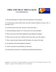 Buzzfeed staff can you beat your friends at this q. To Print This Quiz Trivia Champ