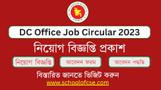 DC Office Job Circular 2023- All District