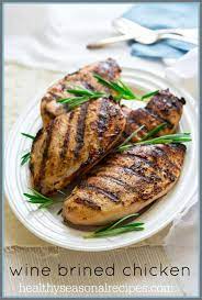 If you are using kosher salt, use 1/3 cup (80 ml) for 4 cups of water. Wine Brined Grilled Chicken Healthy Seasonal Recipes