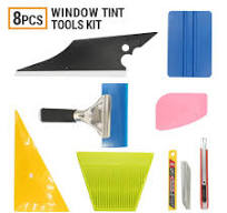 Window Tint Tools Kit Car Auto Film Tinting Scraper