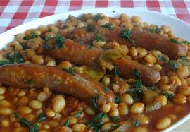 Haricots Blancs Aux Merguez Auxdelicesdemanue Recette Haricot Coco Recette Haricot Blanc Recette Plat Mijote