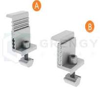 Adjustable Solar End Clamps MID Clamp for Solar Panel ...