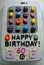 Jahrestag geburtstag party zubehör (silber) Spass Kennt Keine Altersgrenze Candy Crush Torte Zum 60 Geburtstag Backbegierig