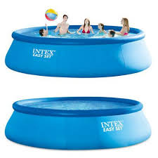 Intex Easy Set Pool 549x132cm Quick Up In 2020 Pool Camping Bedarf Camping Zubehor