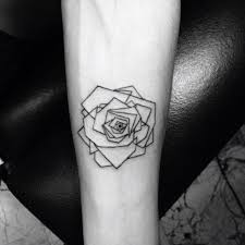 Related Image Geometric Rose Tattoo Geometric Tattoo Design Rose Tattoo Design