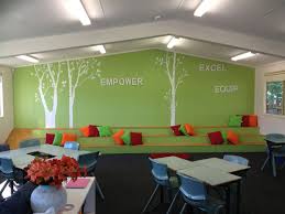 Stage Classroom Interior Modern Classroom School Interior