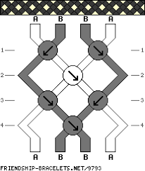 Black And White Bracelet Pattern Pin By Taylor Smith On Braclets Diy Friendship Bracelets Patterns Friendship Bracelet Patterns Easy Friendship Bracelets Easy