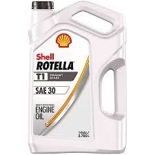 Rotella T1 30 Straight Grade Conventional Heavy Duty Diesel Engine Oil 1 Gallon