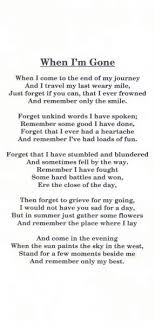 When I M Gone Words Sayings Unkind Words